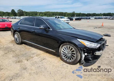2018 Genesis G90 Ultimate из США, поврежденный, VIN KMHG54JH9JU039624